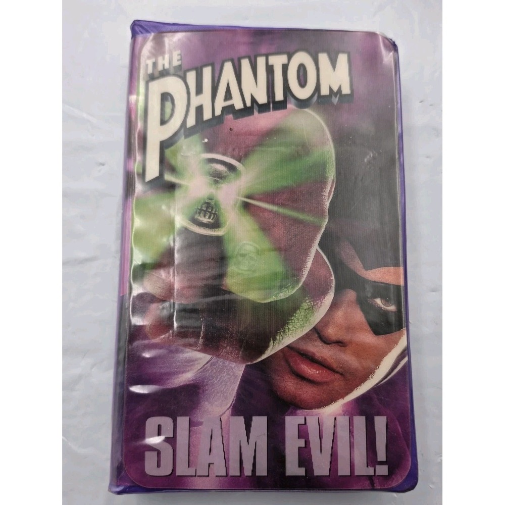 The Phantom VHS Clamshell 1997 Billy Zane, Catherine Zeta Jones Paramount
